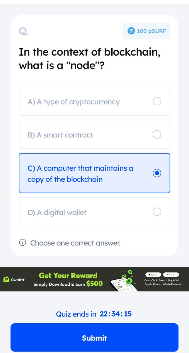 cryptolove1919's tweet photo. @Xenea_io Xenea Quiz 28/06/2025

Xenea Answer: A
Ari wallet Answer: C
Spurpro Answer: D
Marina protocol: C
Syntax:B

🔥 I drop daily Updates based on research kindly retweet &amp; follow me to discover real Alphas early✨ $ROOM @useBackroom #openloop_so
Follow✅ Like ❤️
#XeneawalletQuiz https://t.co/dvTOy9wijE