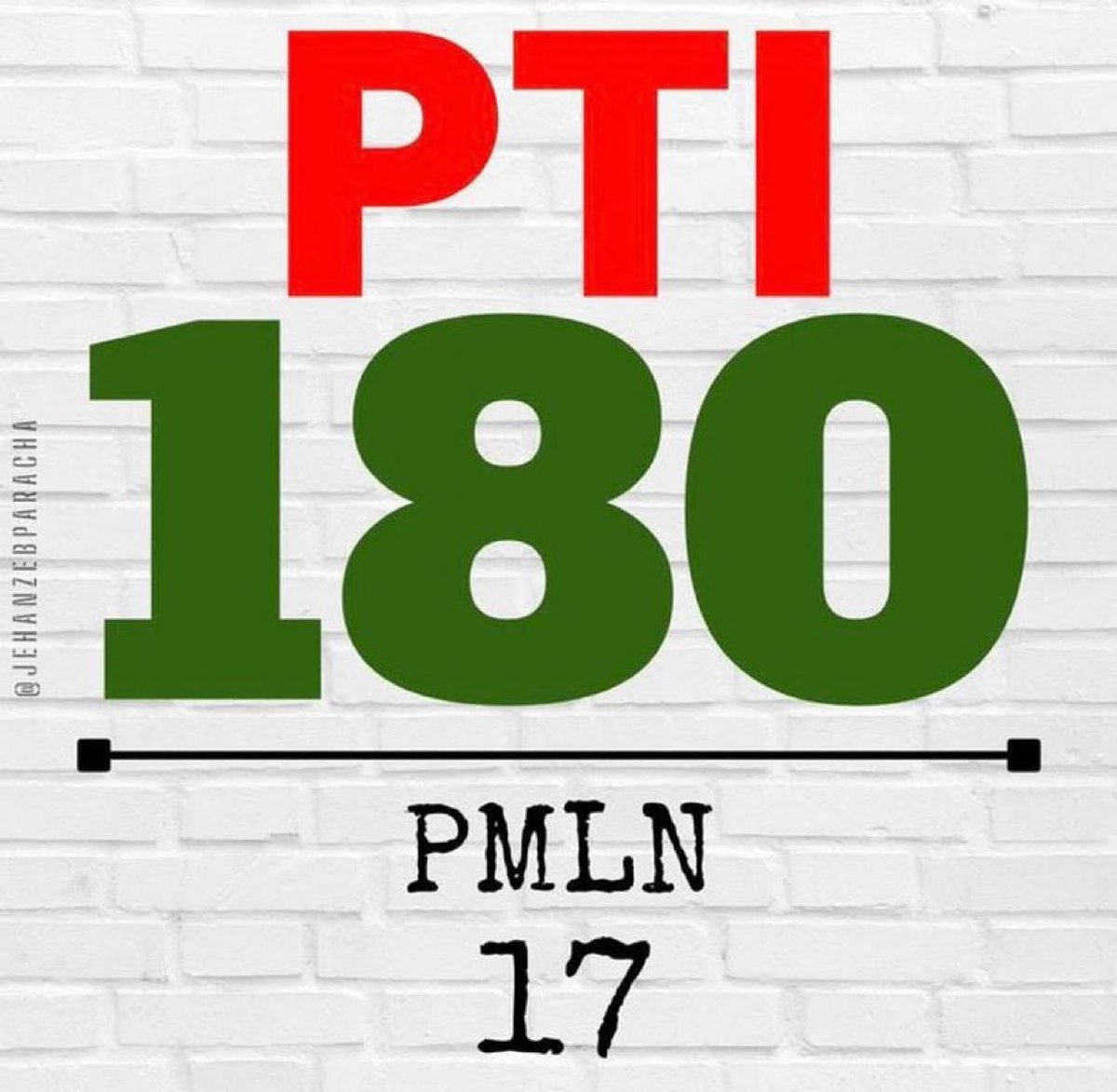 اج سپریم کورٹ کے ذریعے مخصوص نشستیں چھیننے کے بعد بھی ایک حقیقت ہے جو کہ 25 کروڑ عوام کو اچھے سے معلوم ہے وہ ہے 
پی ٹی ائی 180 
نون لیگ 17۔۔۔