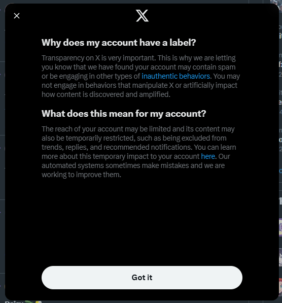 Literally what did I do or say?