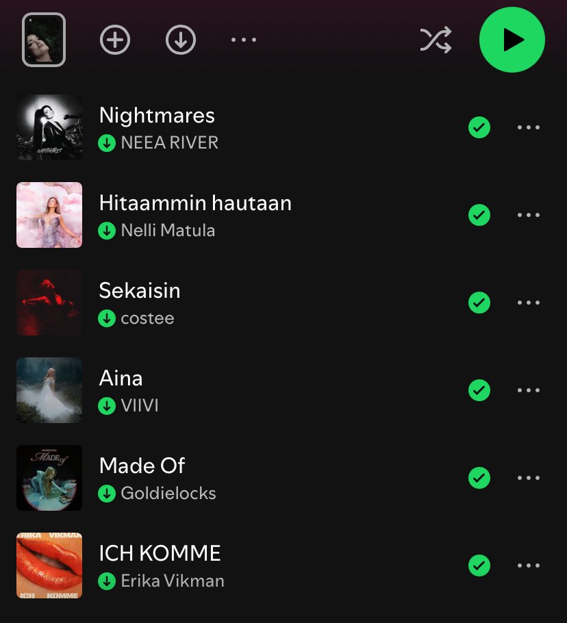 Robyn__cx__'s tweet photo. Mourning UMK 2025 their all hits nothing will ever top this years 💔😭 
#UMK2025 #Eurovision https://t.co/EH4lhnX1ub