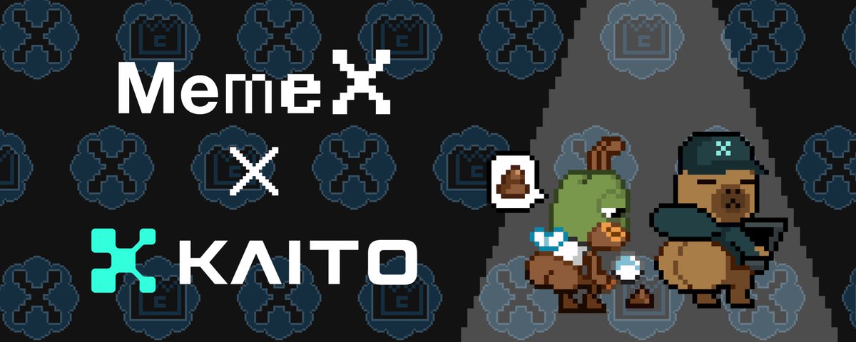 MemeX x Kaito — $700K in $M for the Real Ones

In a sea of AI &amp; bots, it’s time to prove you’re human — through memes 💩

<a href="/MemeX_MRC20/">MemeX</a> is teaming up with <a href="/KaitoAI/">Kaito AI 🌊</a> to reward the loudest, realest voices on-chain.

Let’s break it down👇🧵
