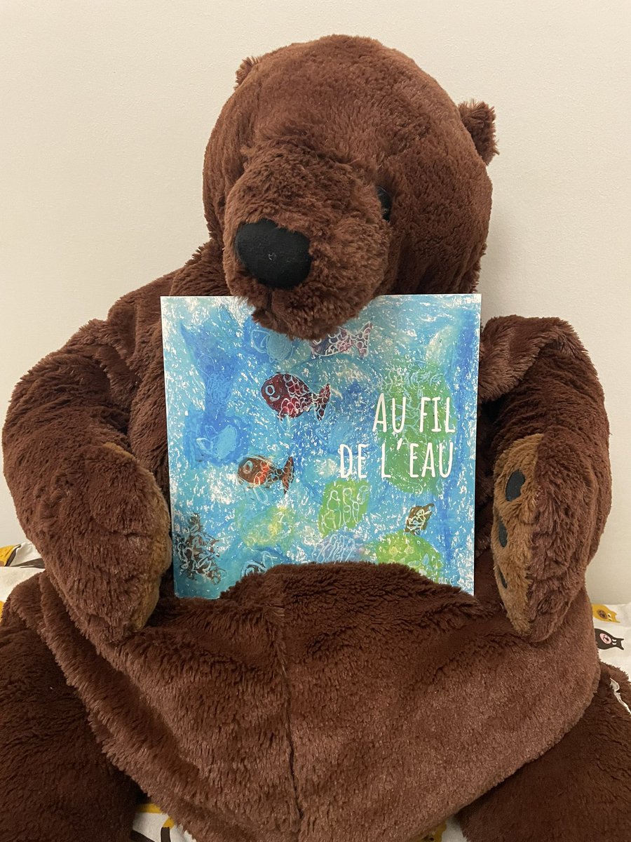 À Aurières (63), les GS-CP ont rêvé, écrit, illustré : un album est né, celui de Teddy l’ours, porté par les eaux et l’imaginaire.