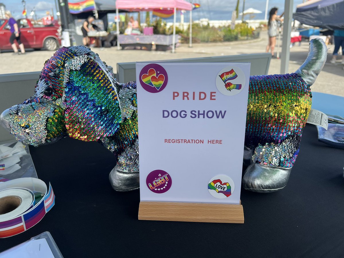 Herne Bay Pride information stall is a go!!