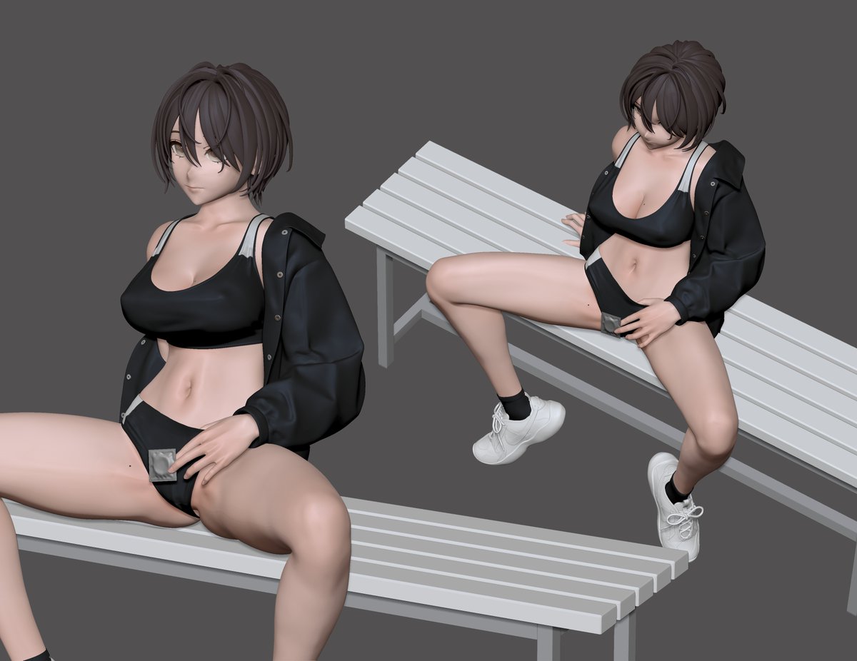 saya091673905's tweet photo. #zbrush 癖造形　たぶんセーフ https://t.co/I2pAlP6EPZ
