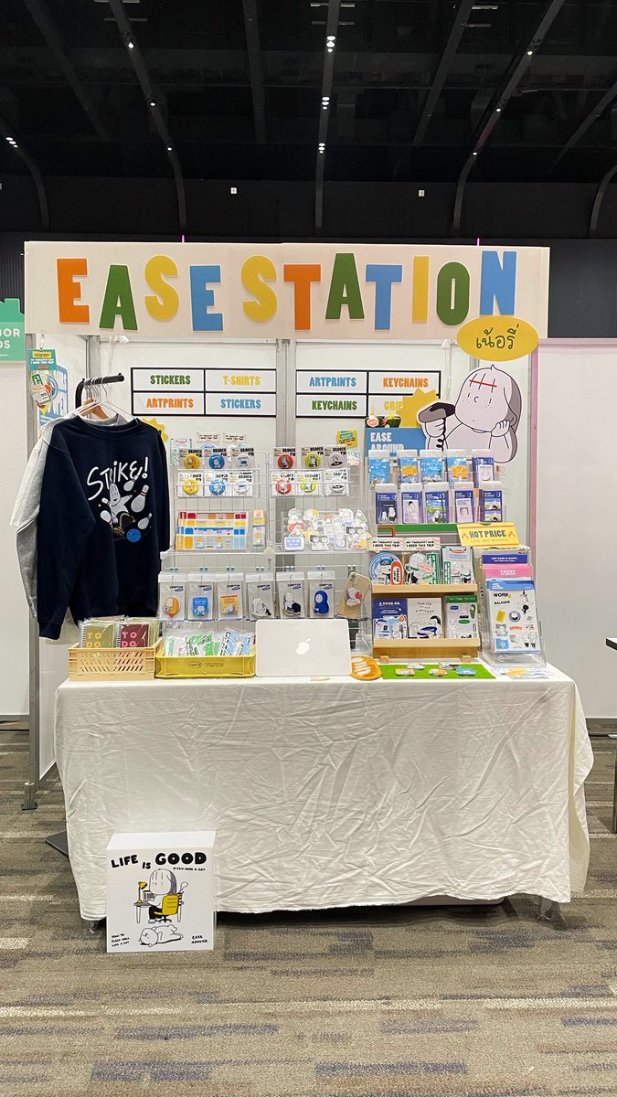 EaseAround's tweet photo. EASE STATION เน้อรี่~~
เปิดแล้วค่ะ 🤓🫶🏻

รอบนี้มาในธีมร้านเครื่องเขียนน้องอีส ขนของใหม่มาเพียบ! ที่บูธ #H74 นะ

#IFEXPO2025 #IFEXPO25 https://t.co/XmFMezB1dm