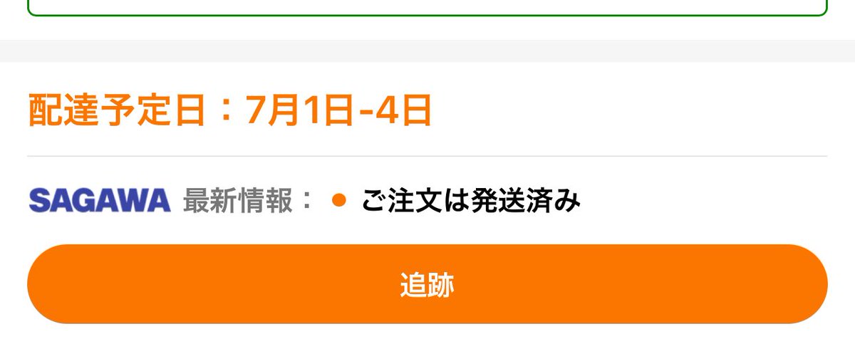 まさかのtemuのFlash99で 買えてしまいました笑 発送されたけど届く