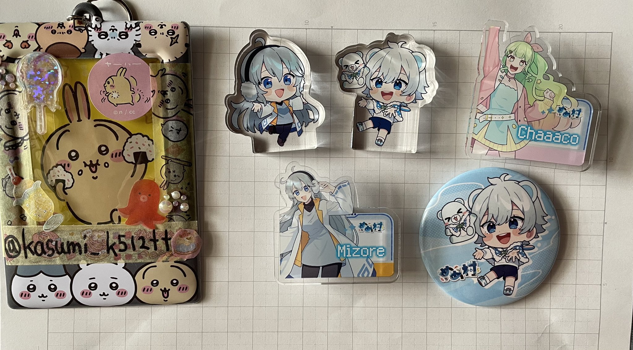 ビバレン ナゴム カバーアート アクブロ 缶バッジ ポストカード ブロマイド ビバレン ナゴム アクリルブロック 缶バッジ ポストカード