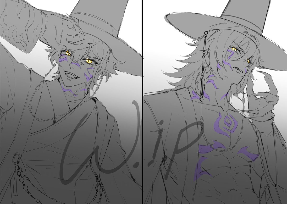 coffin093's tweet image. #Phaidei
Wip ver kpop demon hunter ๐๐
P.s if i draw Kpop traditional clothes have any mistake please let me know ๐ซถ๐ซถ
