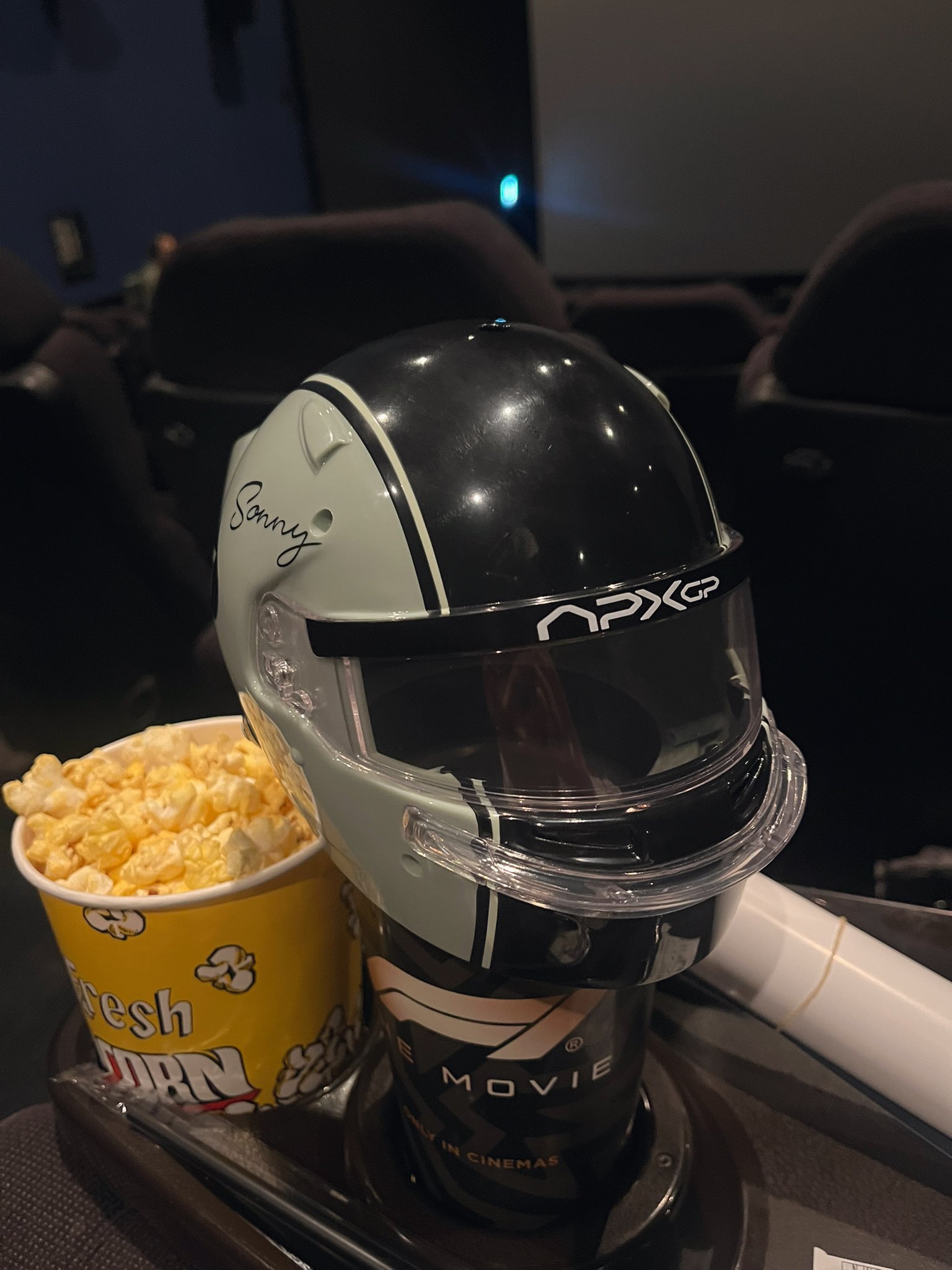 ブラッド・ピット映画ブラピF1レースF1グランプリ映画ヘルメット