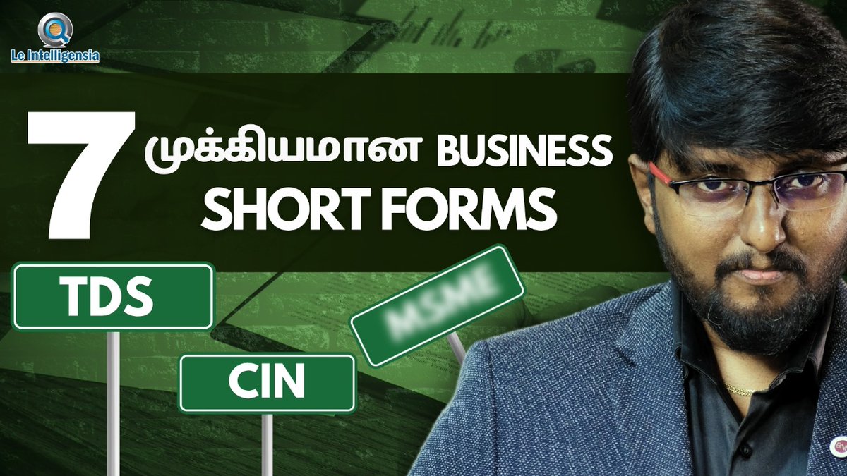leintelligensia's tweet image. Confused by #businessforms?   

Here are 7 must-know short forms every #entrepreneurs should master.    

Watch Here: youtu.be/ajCvaLeG4Os 

Don’t let tough abbreviations hold your business back!

#BusinessSimplified #shortforms #smallbusinessowner #formfillng #businesshacks