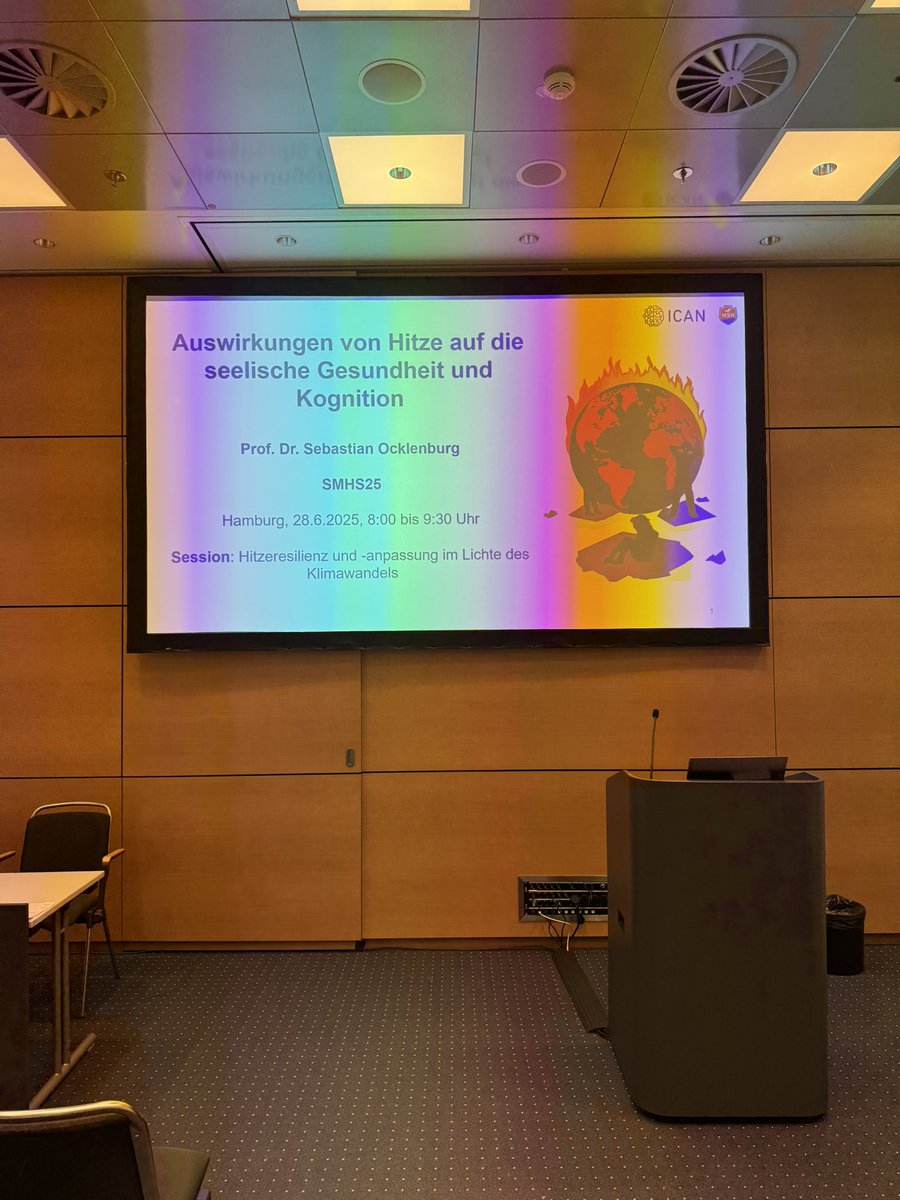 Sebastian Ocklenburg (@ocklenblog) on Twitter photo If you are at <a href="/SMHS_DE/">Sports, Medicine and Health Summit</a> in Hamburg come and have a look at our amazing symposium on heat and health about to start at 8am! If you are at <a href="/SMHS_DE/">Sports, Medicine and Health Summit</a> in Hamburg come and have a look at our amazing symposium on heat and health about to start at 8am!
