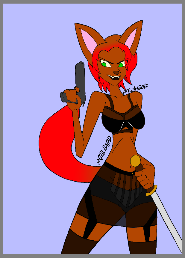 GiiLiiADD's tweet photo. #WIP Flat colors done!

Vixen Redtail. 
@TwinSols https://t.co/a3G7jF6Gi5