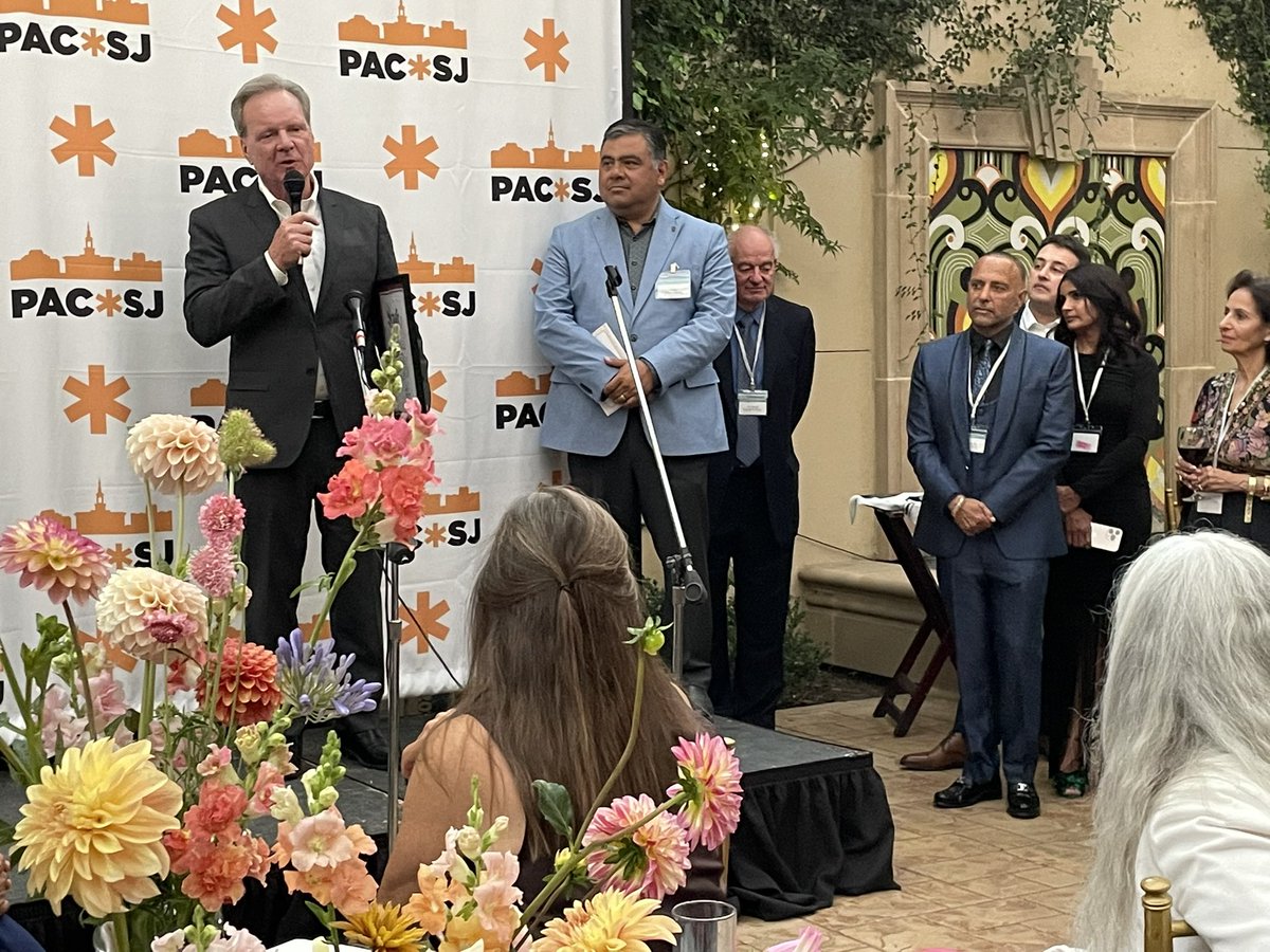 SenDaveCortese's tweet image. The 35th Anniversary of the @pac.sj - was such a treat for Pattie & I with all our longtime friends!
This Council is so dedicated to preserving San Jose’s history while supporting our needs to move forward on affordable housing. Happy Anniversary!
