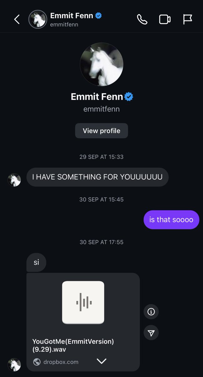 YOU GOT ME w @emmitfenn out now 

wrote this yeaaaaars ago i almost forgot it existed until emmit showed up in my dm’s with a shiny new demo and the rest was historyyyy 👉 go check it found.ee/yougotme
