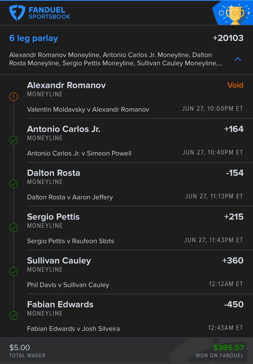 bing bop boom boom boom bop bam

nice and easy PFL win 🤑