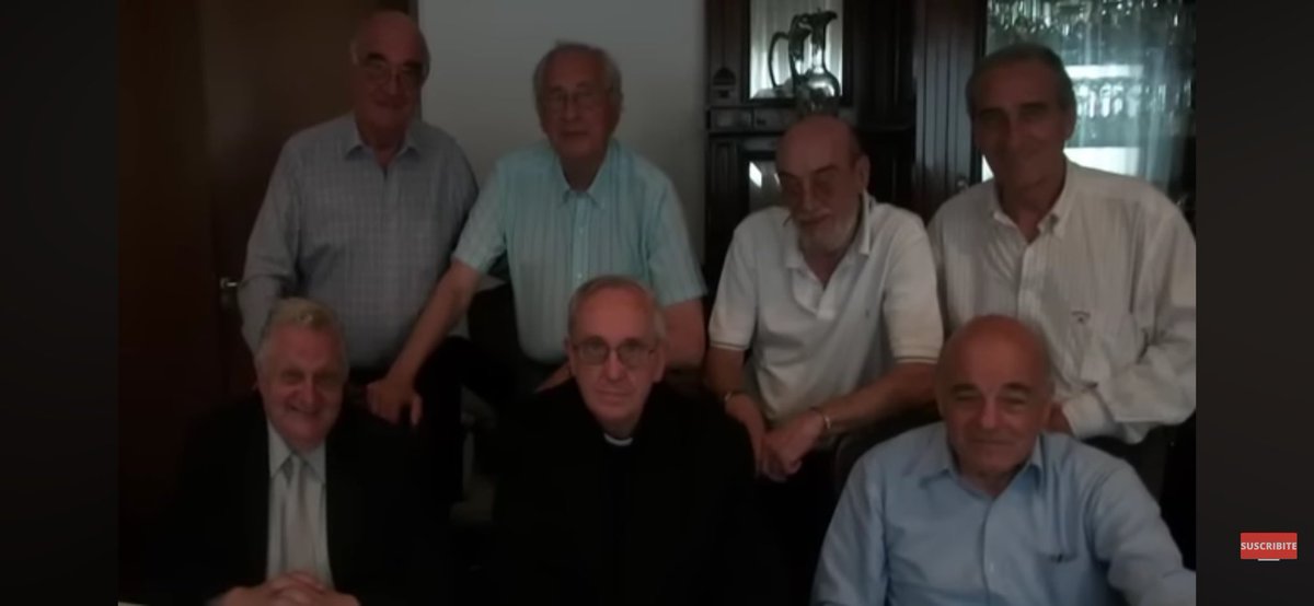 artdisciple's tweet image. Jorge Bergoglio sending each of his childhood bros a handwritten letter a few weeks after his election, apologizing for leaving but that he didn’t know that he wasn’t coming back. 🥹❤️