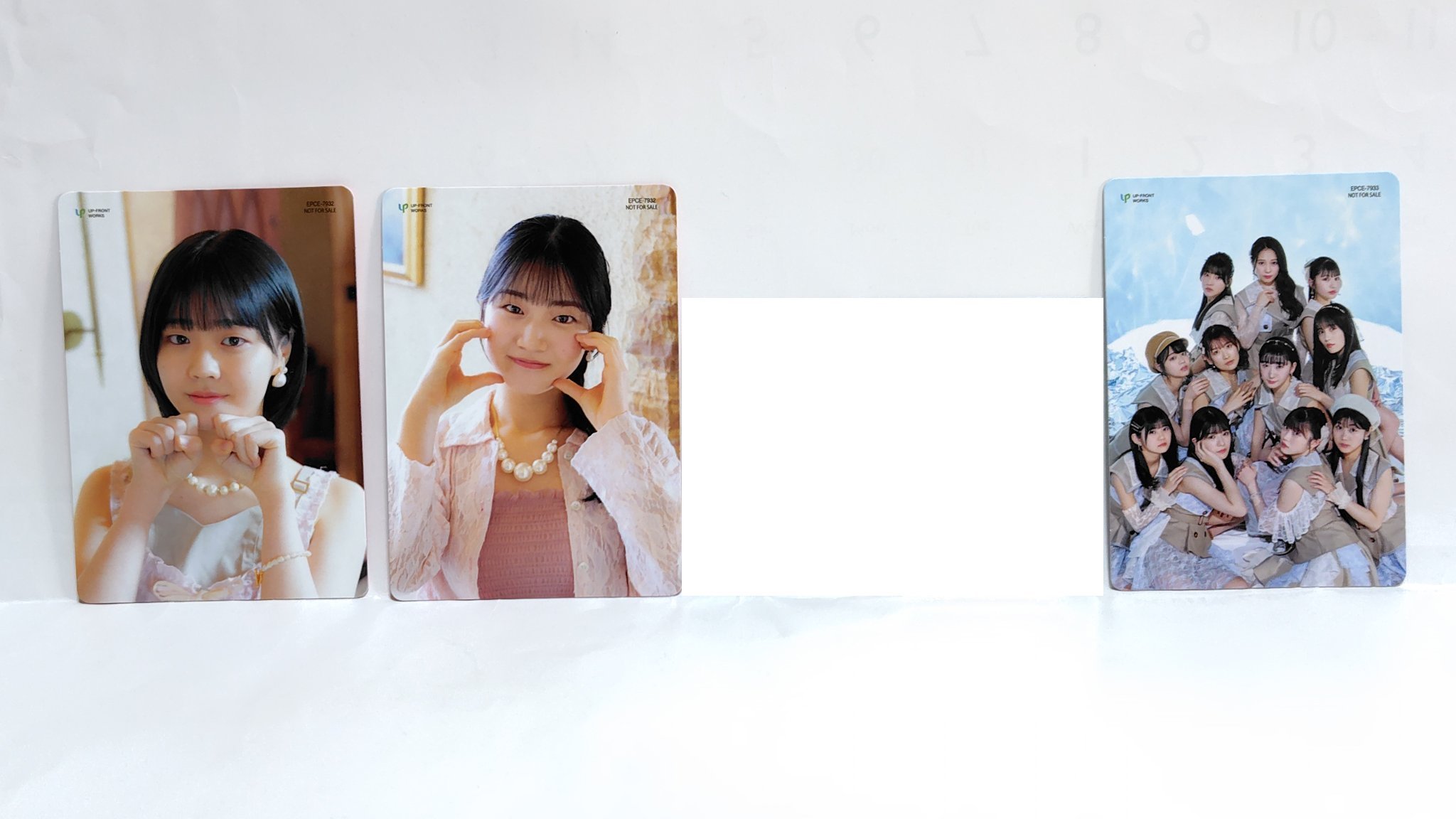 【6/14福田お話し】つばきファクトリー13thシングル 八木栞・石井泉羽・豫風瑠乃(つばきファクトリー)】13thシングル