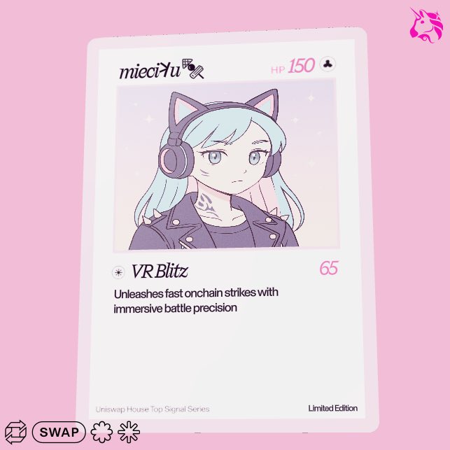 Just pulled a grail

Check out my Uniswap trading card 🦄

 [drop yours here ‒ X won't let us do it for you 😢]