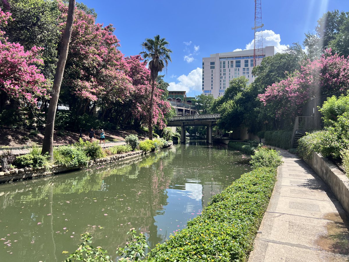 jlbowling's tweet image. Soaking up all the amazing sights, sounds, and beauty of San Antonio before #ISTELive25 kicks off! What a great way to start the week. 🤩
