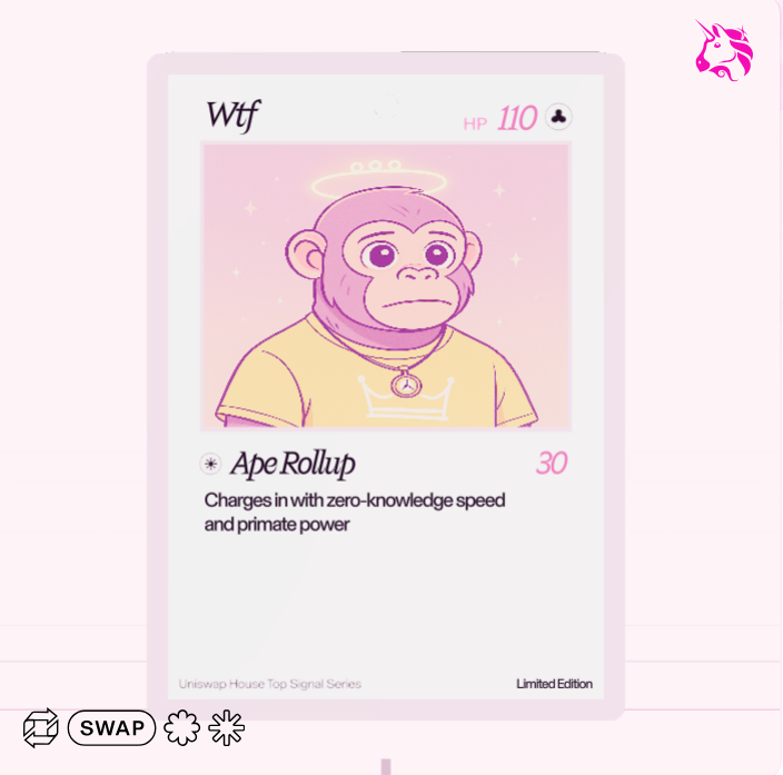 Wtfboy888's tweet photo. Just pulled a grail

Check out my Uniswap trading card 🦄

 [drop yours here ‒ X won't let us do it for you 😢] https://t.co/5TDSlhwpdX