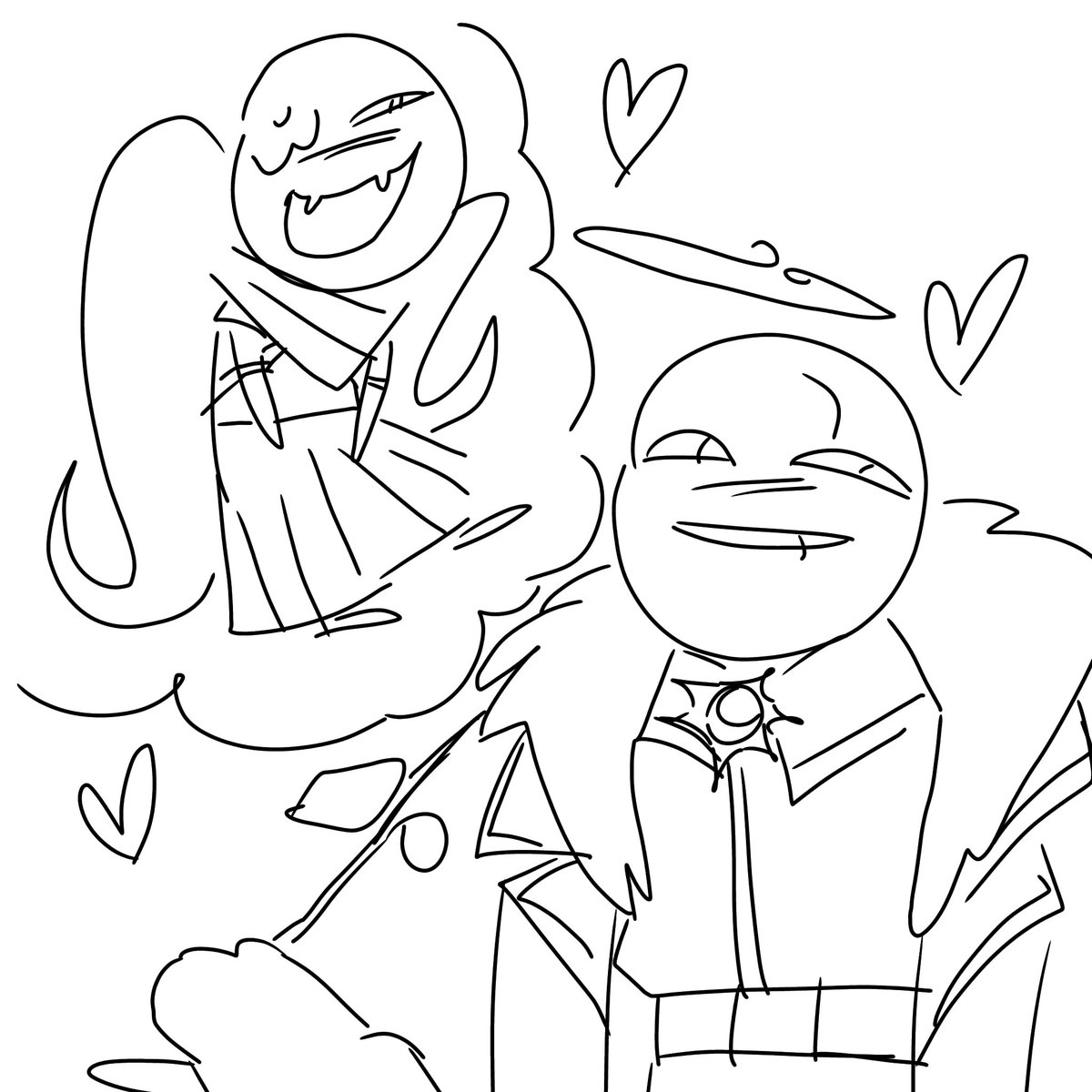 L0verCookies's tweet photo. Is it bad if I ship them?
#swapdream #vantablacksans #honeylavender https://t.co/X4wMS4R4q0