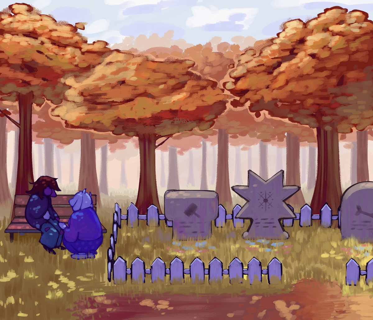 hi guys i fixed the trees
#deltarune