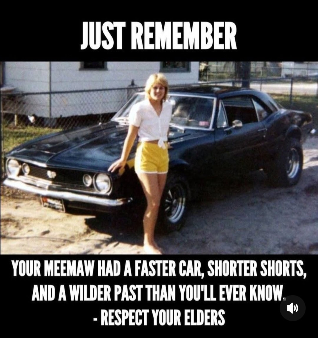 Those were the days.