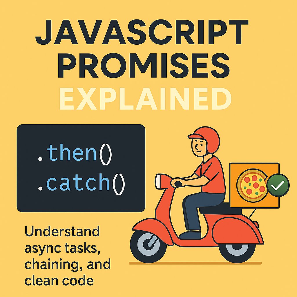 codingwithankur's tweet image. 🔄 Struggling with JavaScript Promises?
Master .then(), .catch(), and async/await with visuals + real code 💡
📖 Blog: [webcodingwithankur.blogspot.com/2025/06/javasc…]
#JavaScript #DevTips #AsyncJS #100DaysOfCode