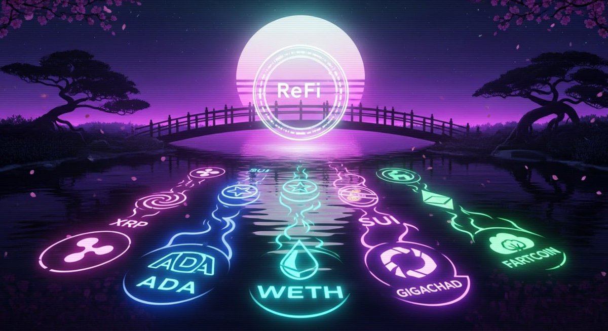 Sw3paz.io (@sw3paz) on Twitter photo <a href="/Steezehuman/">Stephenblaq</a> <a href="/1000xgirl/">1000xgirl</a> Why buy $ReFi?
It let’s customize your rewards to whatever you want. Prefer $SUI? $DOGE? $BONK? Done.
No staking. No claiming. Just hold $ReFi and get paid.
Because memes are fun.
But memes that pay you in Bitcoin — or whatever you want — are the future.
ReFi isn’t just a <a href="/Steezehuman/">Stephenblaq</a> <a href="/1000xgirl/">1000xgirl</a> Why buy $ReFi?
It let’s customize your rewards to whatever you want. Prefer $SUI? $DOGE? $BONK? Done.
No staking. No claiming. Just hold $ReFi and get paid.
Because memes are fun.
But memes that pay you in Bitcoin — or whatever you want — are the future.
ReFi isn’t just a