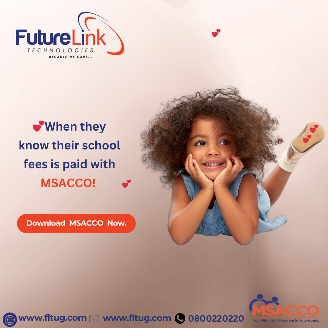 Invest in their Future, Pay School Fees with Ease
Make sure your child’s fees payments are just as seamless as their academic journey. With MSACCO, paying school fees directly is quick, secure, and stress-free. Stay ahead of deadlines and focus on what matters most.