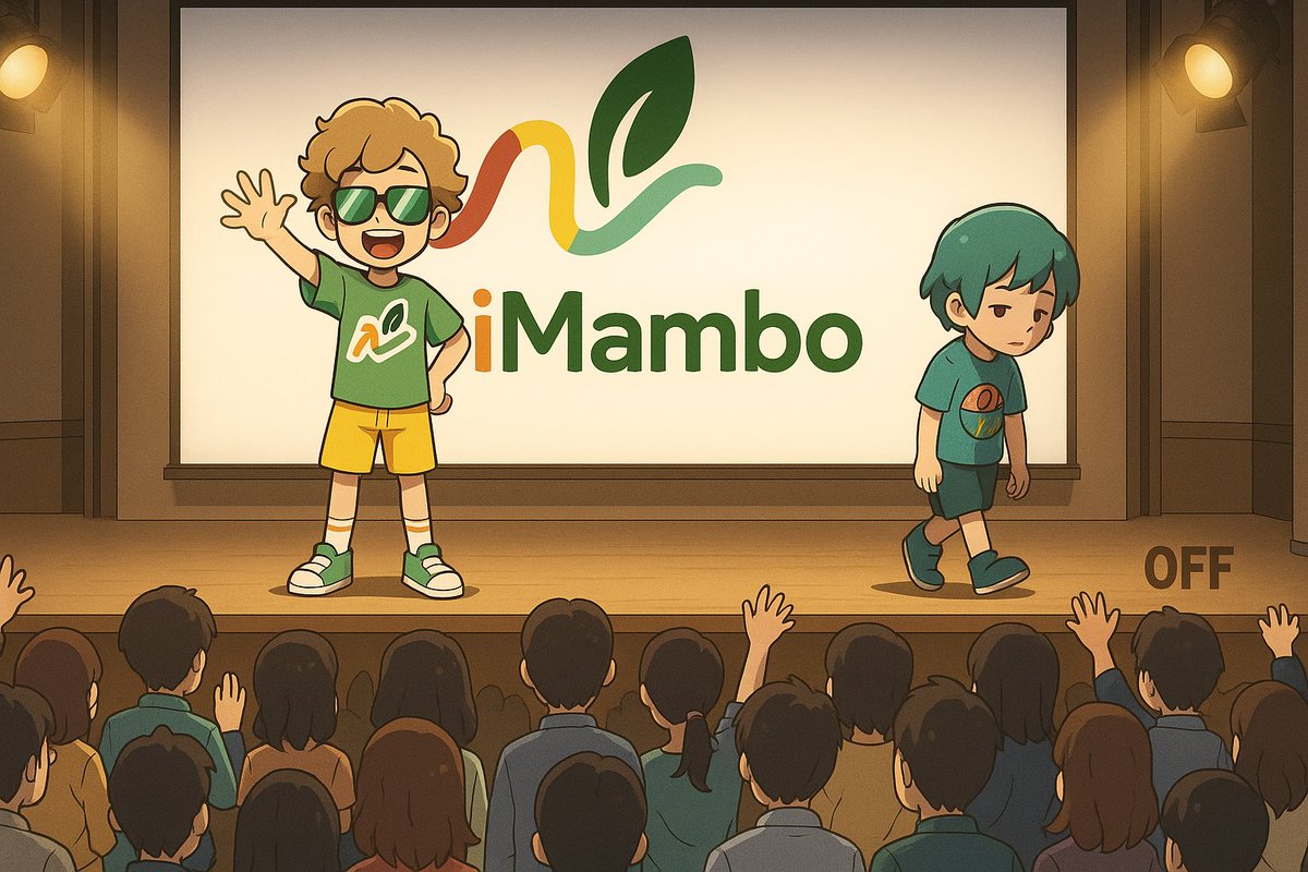 Gm HiMamboners (yes, we know, we will come up with a better name)😅

So, something happened a couple days ago. You may have noticed… or maybe not.

The HiMambo logo got a glow-up!

It’s more than just a fresh look. 
Rather, a step closer to who we are and where we’re headed.