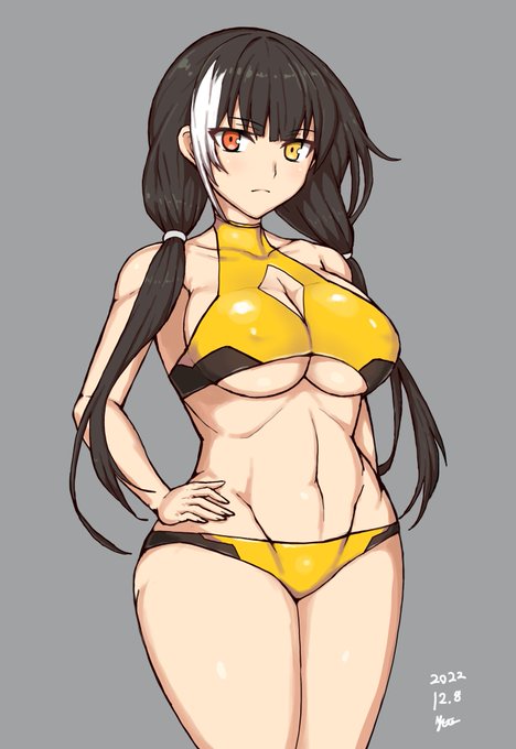 #めちゃくちゃ暑いから水着の絵でTLを埋めよう 