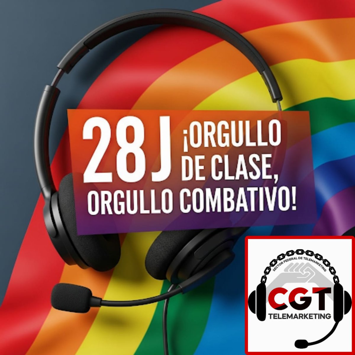 28 de junio, por los derechos  LGTBIQ+. Orgullo combativo.
