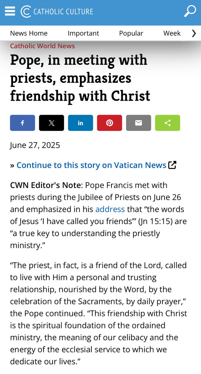 US conservative Catholics hostile to Pope Francis report that he has risen from the dead and appeared to priests in Rome.