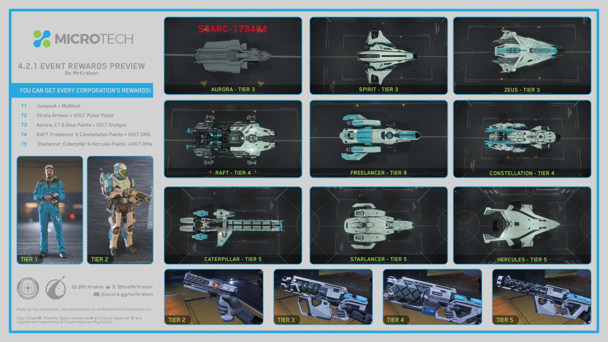 RealMrKraken's tweet photo. ALL Rewards Preview Sheets! 4K👉
https://t.co/lyInuzrr1b
or sc-resources channel 👉 https://t.co/21bdT3qjaJ

#StarCitizen #WhyDidIDoThisToMyself https://t.co/hhu2JLfKUg