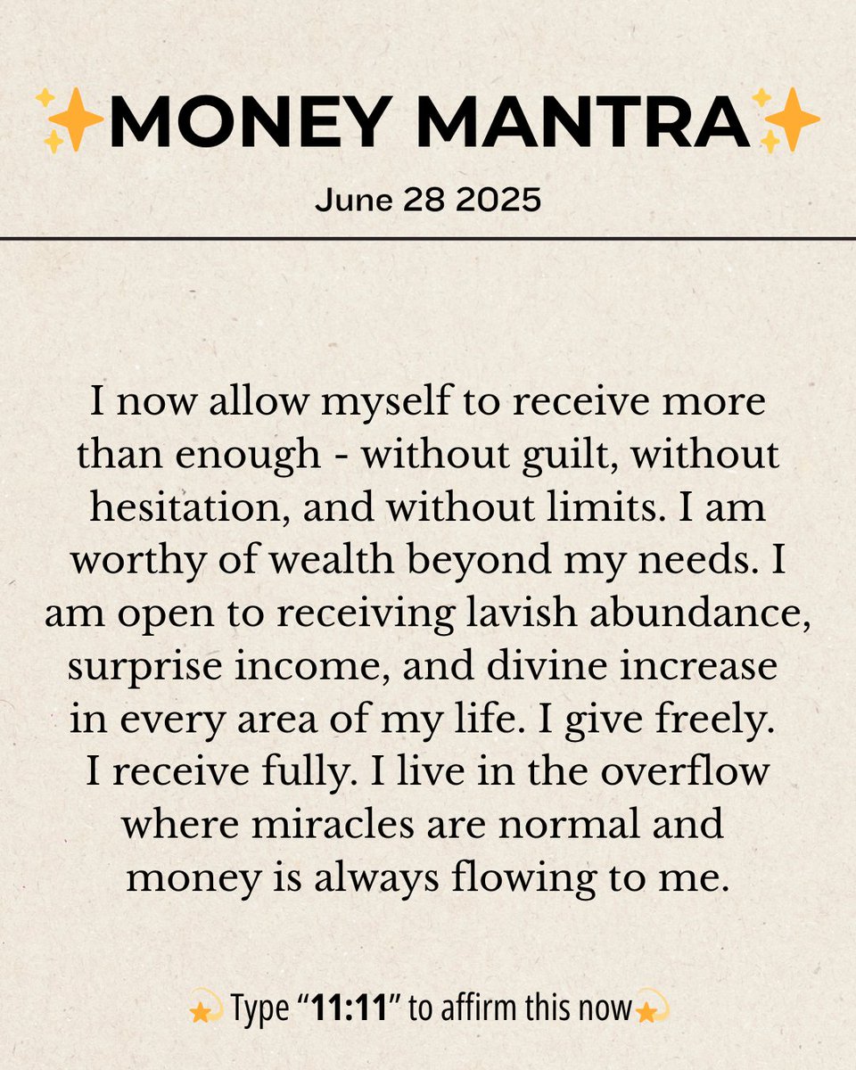 imoneymantra's tweet photo. Type "11:11" to Affirm. https://t.co/LnDaVS6vBe