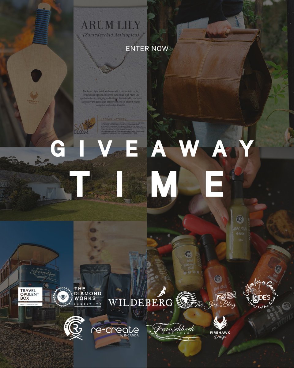 ❄️ Winter just got way cosier! 

We’ve teamed up with amazing SA brands to bring you a Winter Warmer Giveaway worth over R8000. Think cosy stays, fire-side must-haves, sweet treats, and more! 

Head to my Instagram to enter🔥 
instagram.com/p/DLZ1G9hNDfN/

#WinterWarmerGiveaway