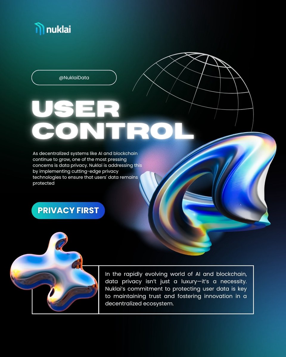 🔐 How Nuklai is Revolutionizing Data Privacy

Data privacy is more important than ever in today’s digital world. <a href="/NuklaiData/">Nuklai</a> is committed to ensuring that user data remains secure while still enabling powerful AI and blockchain applications. Let’s explore how we’re tackling data