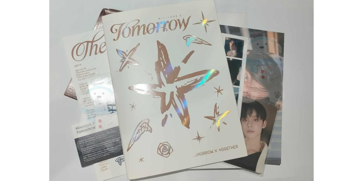 icebearfinding's tweet photo. WTS LFB
TXT Minisode: 3 Tomorrow Promise Version
❤️Complete inclusions
❤️Very minor flaws on the album due to storage, but photocard is in mint condition

₱349✨ not inclusive of shipping fee

For more pictures and details kindly pm

✅Negotiable price✅
🚚JNT, GGX
💵GCash https://t.co/M26Uo0PnUN