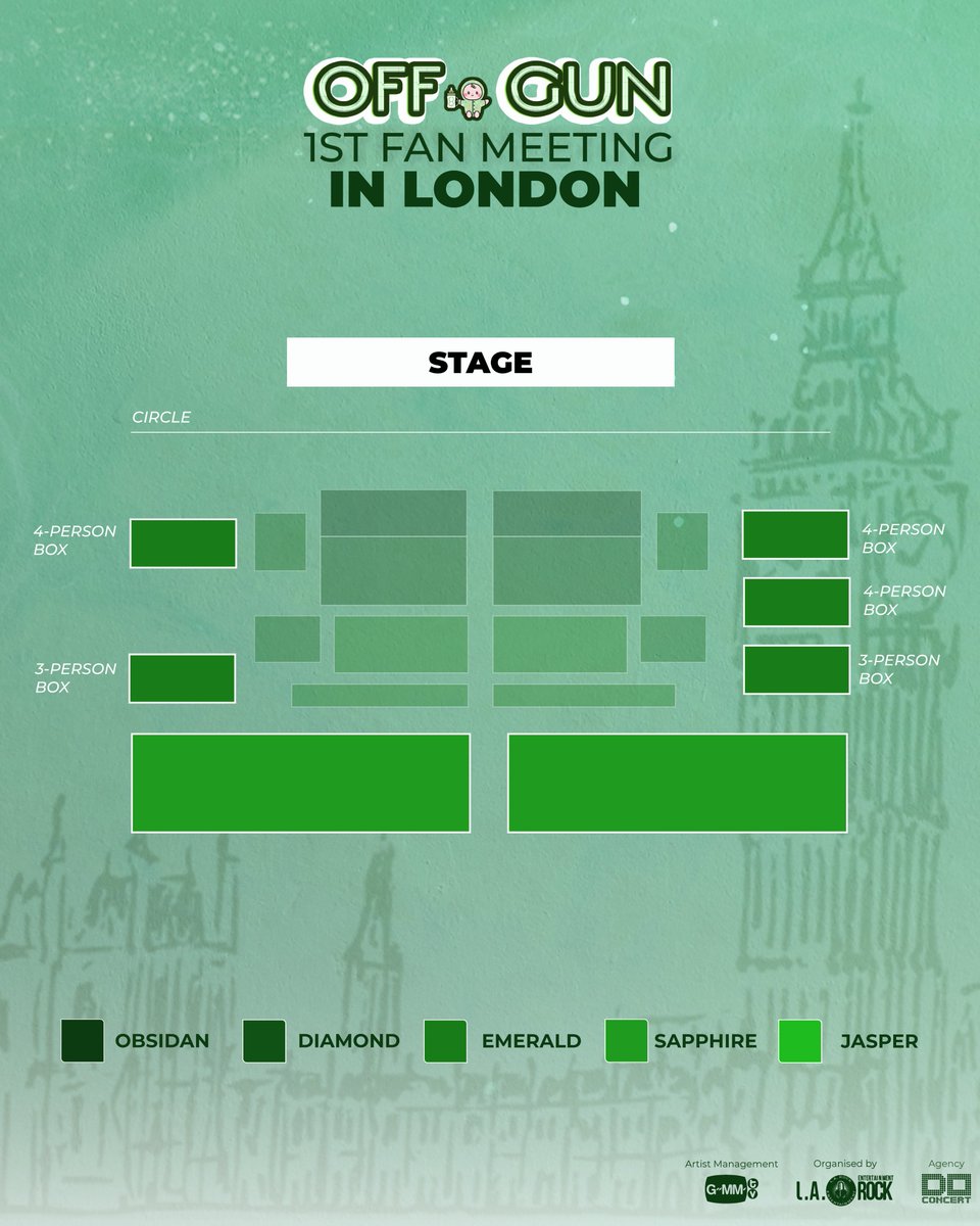 💚 OFFGUN is coming to London – October 2025!
Join us for a heartwarming afternoon celebrating Gun’s birthday, right in the city of Big Ben and endless love.
Let’s make their first UK visit unforgettable!🇬🇧✨

🗓️ Date: October 6, 2025
⏰ Time: 15:00
📌 Venue:  The Clapham Grand