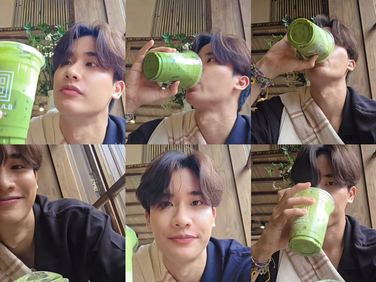 : อร่อย หอม ไม่หวาน ไม่เหม็นหญ้า
: ( เบิ้ลแก้วที่2 ) บ่ต้องหลับบ่ต้องนอนคืนนี้ ตาค้าง!! 🍵🍵😅😅😂😂

/เพิ่งเข้าวงการมัทฉะ เดวรุเลยคืนนี้ ดีดดดข่าาา!! 5555555555555555555 
#Tawan_V ; <a href="/Tawan_V/">เทย์ทาวาฬ</a>