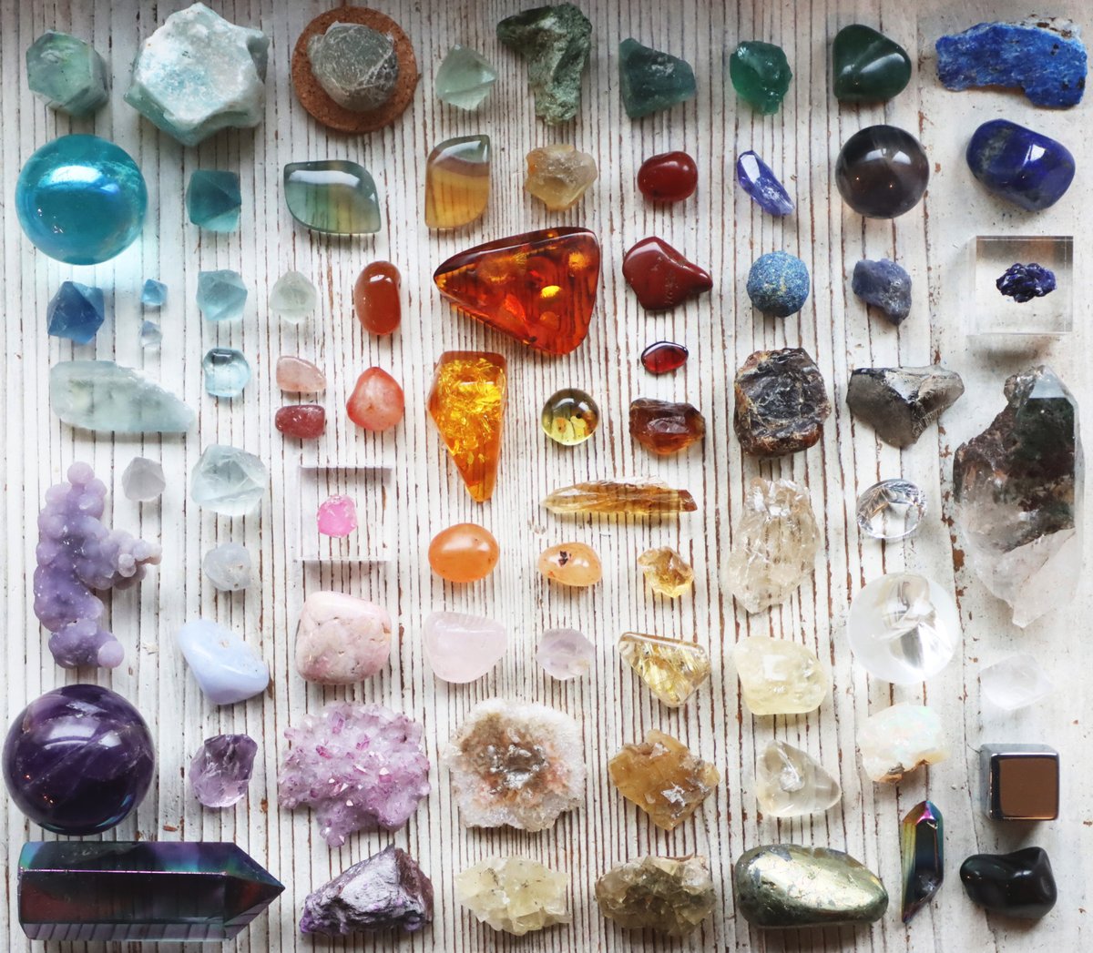 小さな鉱物いろいろ🎨