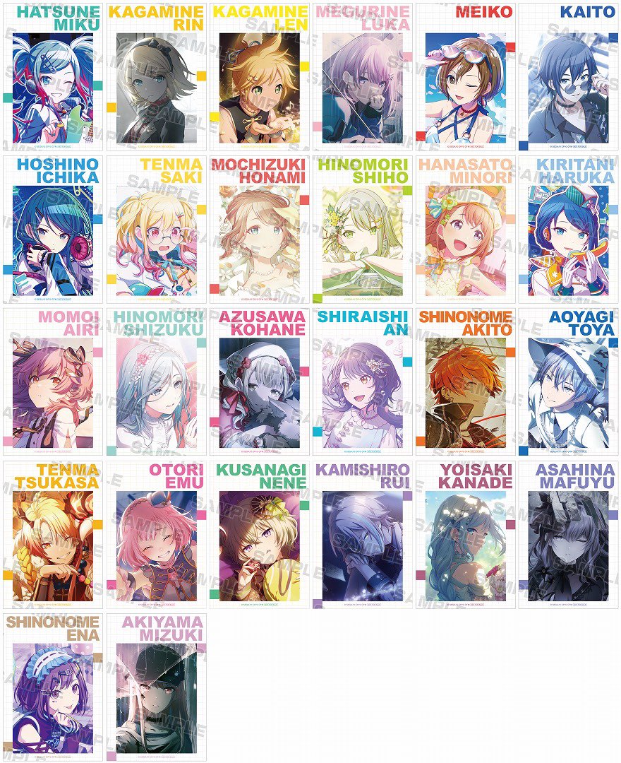 プロセカ」アニメイトより、サマーフェア2025開催が決定！ 📅開催期間