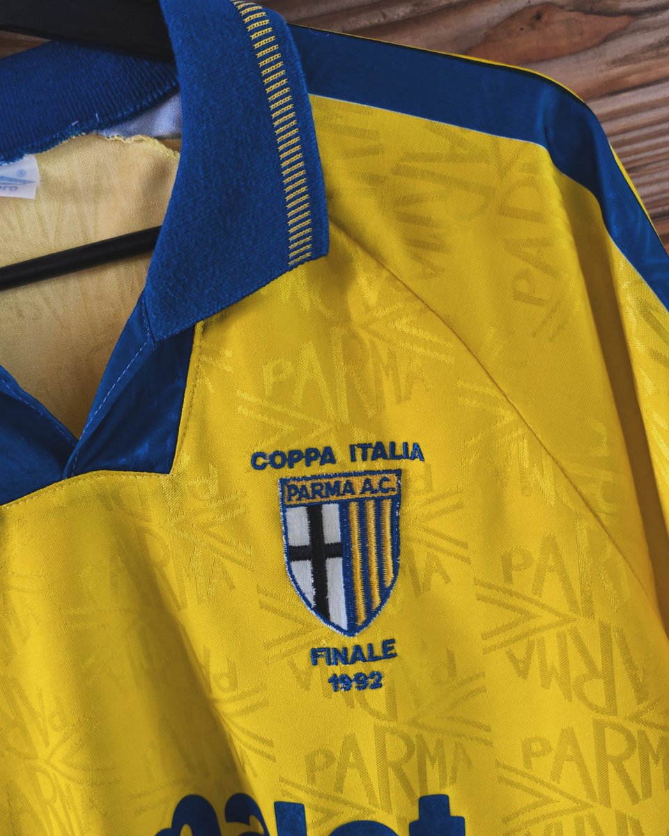 Holy grail if you ask me. 

Parma 92/93 away shirt. 

Bought from <a href="/grannysfootball/">Granny's Football Store</a>