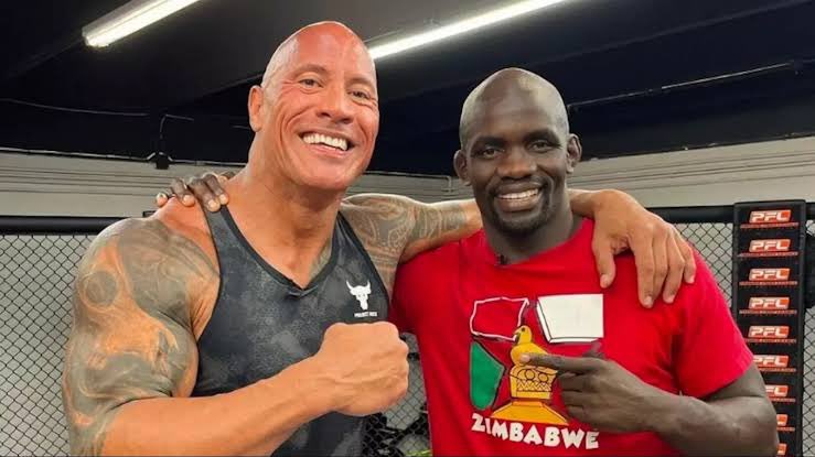 CMukungunugwa's tweet photo. Iyi Muchishona Ndoinonzi Mharapatsetsetse svoraiwo 😹

What a joke. Themba Gorimbo had a whole nation rooting for him Zimbabwe’s underdog turned UFC fighter, the guy with the heartwarming "homeless to Hollywood" story. But ever since The Rock patted him on the head, he’s turned into a full-blown clown.  

Suddenly, he’s too big for Zimbabwe? Too good for the same celebrities and fans who hyped him up when he was a nobody? The ego is out of control. Dude went from sleeping on a couch to acting like he owns the whole damn industry. Newsflash: being adopted by a Hollywood star The Rock  doesn’t make you untouchable it just makes you look ungrateful when you start biting the hands that fed you. 

And the way he’s out here disrespecting people for clout? Embarrassing. Real stars stay humble @wicknellchivayo @jahprayzah . Gorimbo? He’s just another cautionary tale proof that money and fame can’t buy class CHIRUZEVHA CHAKAWANDISA BAMBO. One minute you’re the people’s champ, the next you’re just another washed-up loudmouth who forgot where he came from.  

Zimbabwe gave you love, bro. Now you’re out here burning bridges like they’re nothing. Keep it up see how fast the same fans who cheered for you will happily drag you back down to earth. . At the click of a button he has lost all the respect the people had for him. Over what?

You are a Western Puppet !! @TheAnswerMMA