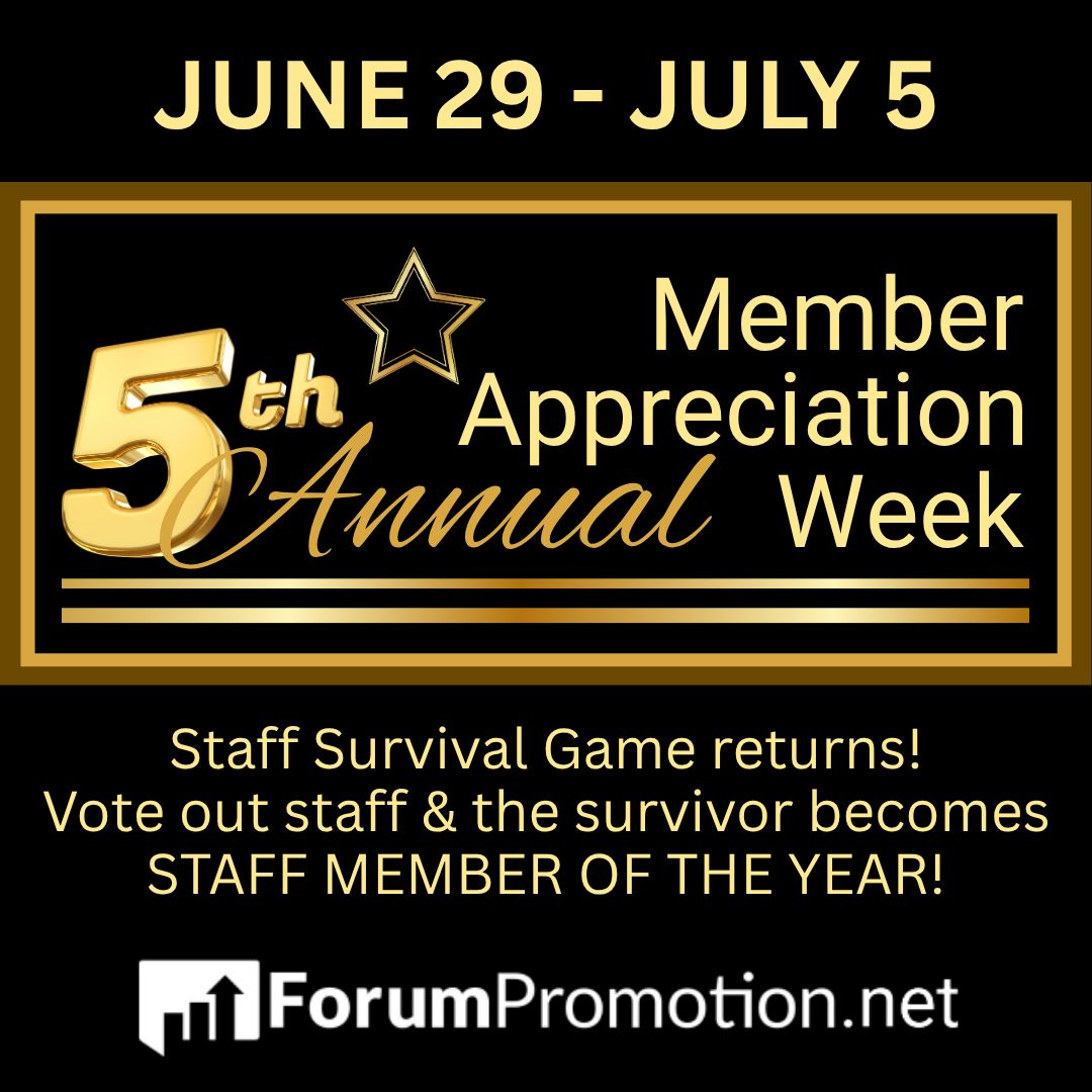 Less than 24 hours until #MemberAppreciationWeek! Come join us as we celebrate YOU, our amazing members, with fun events such as our Staff Survival Game, #giveaways, and more! 🎉