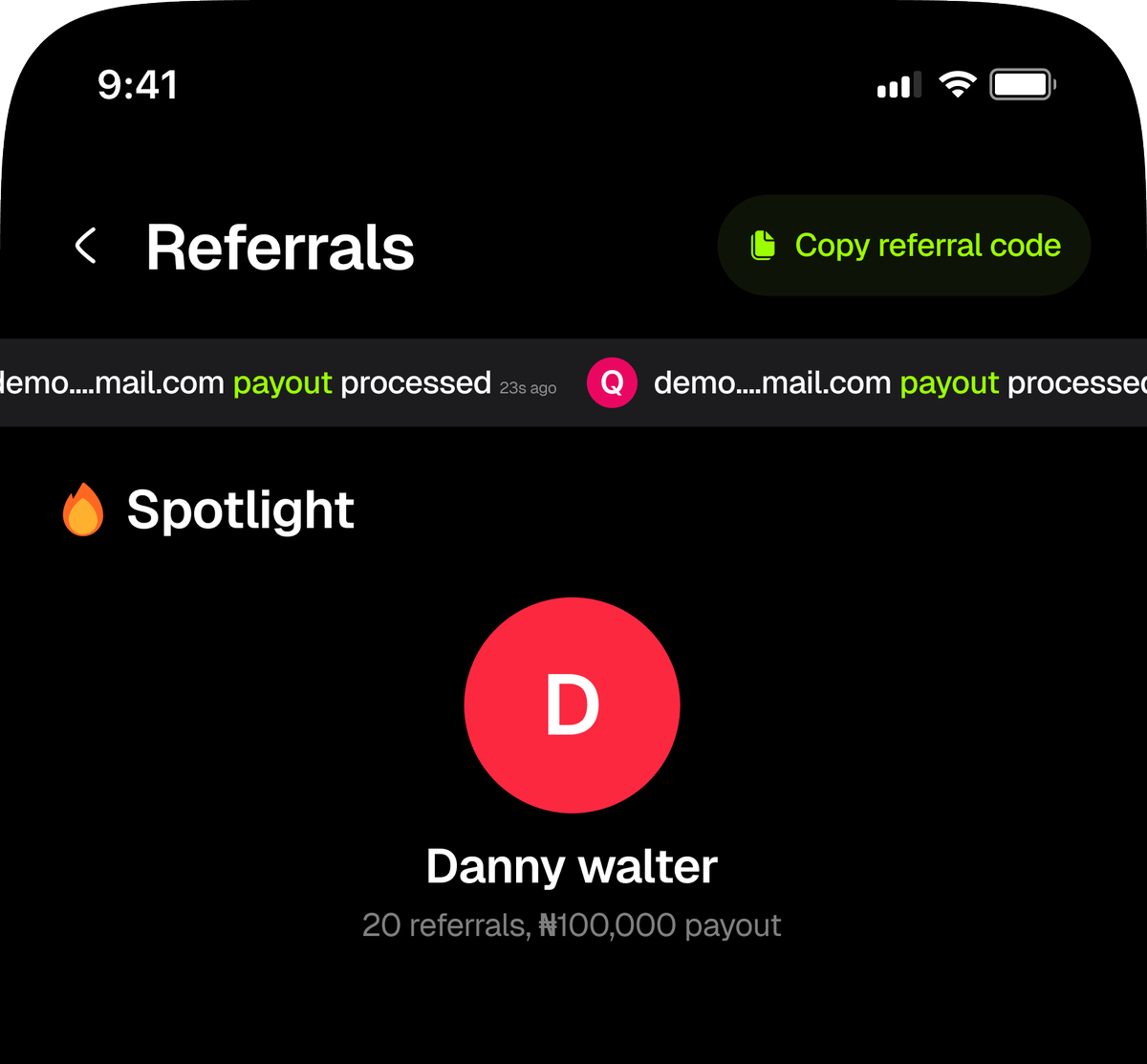 UIUX_Coder's tweet image. Shots from my new project ⚡