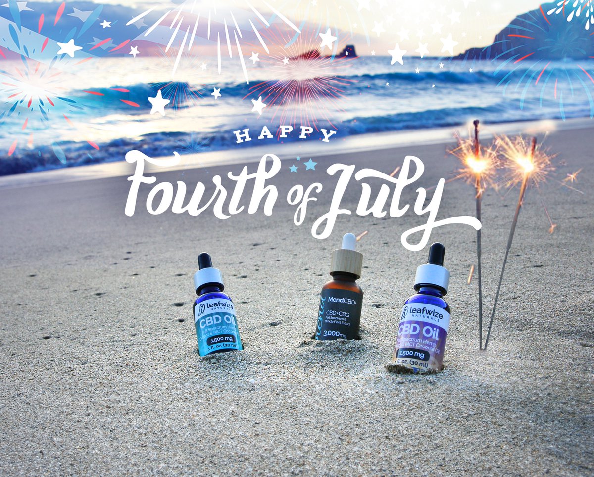 🇺🇸4th of July Sale CBD sale going on now! 🇺🇸
Use code: HAPPY4TH
Leafwize.com