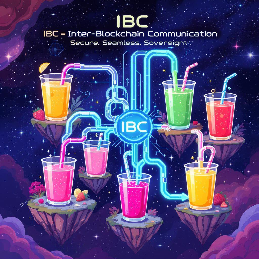 maria_cosmosfi's tweet photo. what is IBC?

think of each @cosmos chain as a fruit🍌🍓🍍

IBC is the blender
it mixes tokens &amp; data from different chains into one smooth experience🧠🥤

fast, secure, chain-to-chain
no bridges, no bullshit
just pure interchain magic

@madscientists_x #CosmosSmoothie https://t.co/qOJ28AM8oF