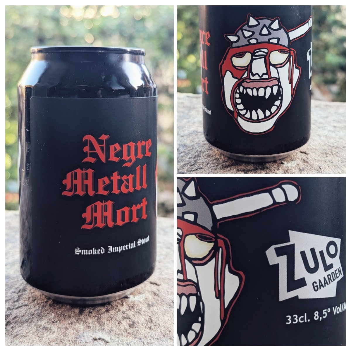 Avui fotrà caloret faller i tocarà obrir aquesta cervesa de <a href="/zulogaarden/">Zulogaarden</a> que ens ha regalat l'Anna i el Dani Farrús. Moltes gràcies i visca el Negre Metall Mort! 🤘🏼